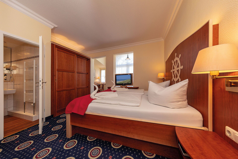 Bedroom 2, Hotel Deutsche Flagge, Vorpommern-Rügen