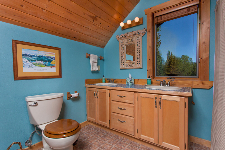 Bathroom 5, Moss Mountain Inn, Flathead