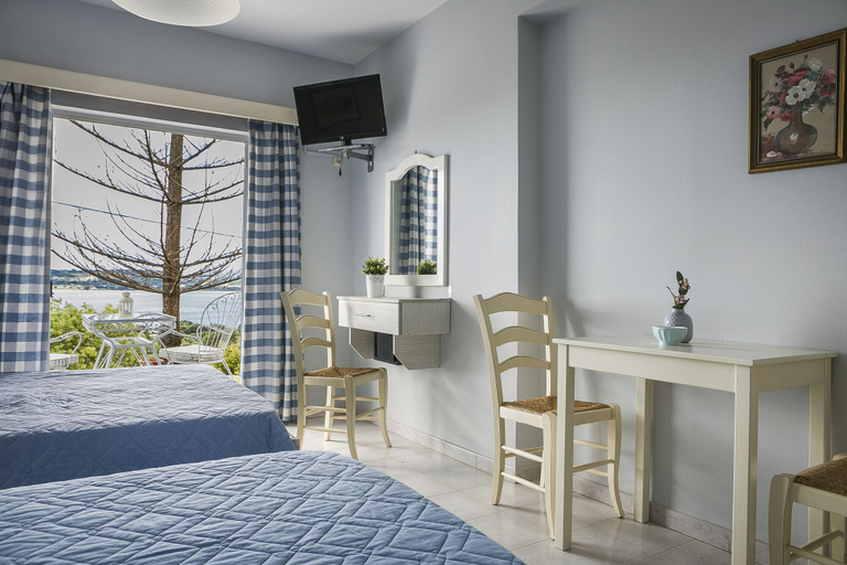 Bedroom 5, Panorama Fanari Studios & Apartments, Ionian Islands