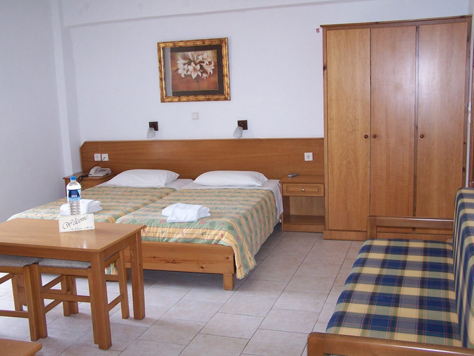 Bedroom 2, Perros Hotel, Ionian Islands
