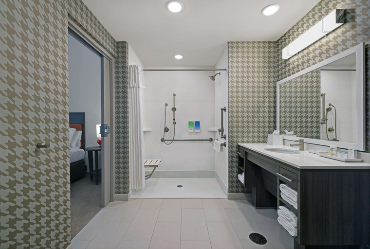 Bathroom 4, Home2 Suites by Hilton Salem, Marion