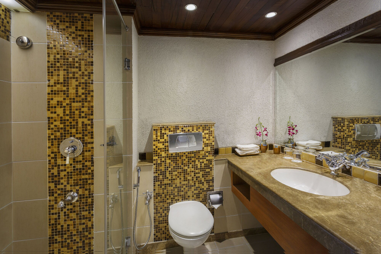 Bathroom 5, Lazy Lagoon, Baga A Lemon Tree Resort, North Goa