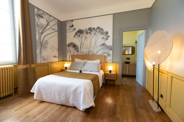 Bedroom 2, Château L'escale, Loire-Atlantique