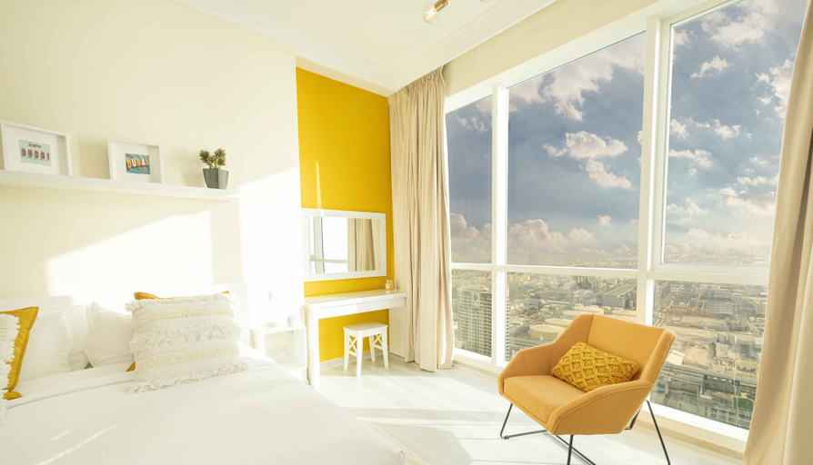 Bedroom 3, LUX The JBR Beach Sea View Suite, Dubai