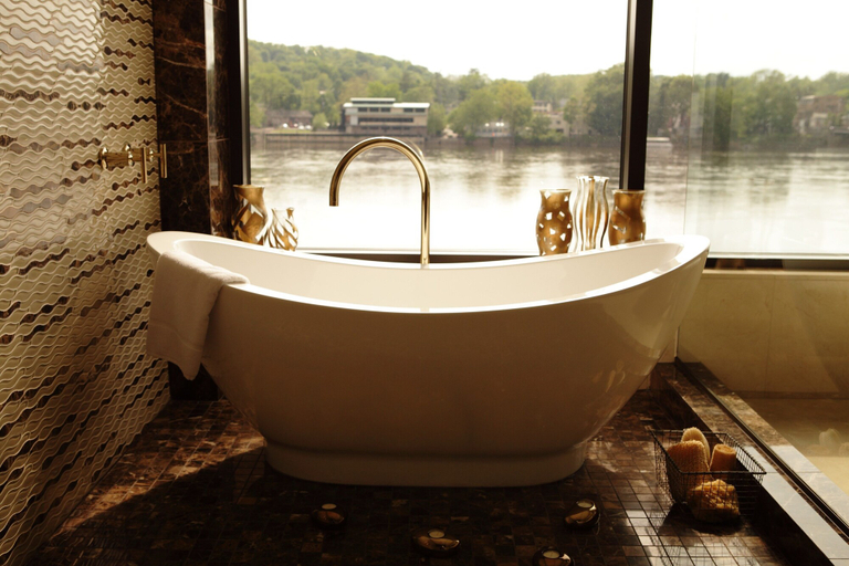 Bathroom 3, Lambertville Station Restaurant and Inn, Hunterdon