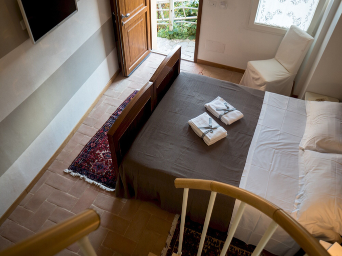 Bedroom 3, Liersena Sea View Mini Villa with AC, La Spezia