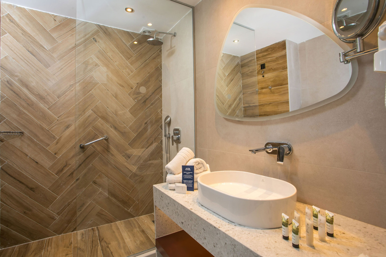 Bathroom 5, Lindos Bay Suites, South Aegean