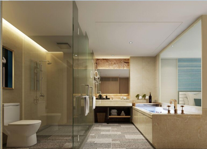 Bathroom 5, Fuzhou Seaview Fliport Resort, Fuzhou