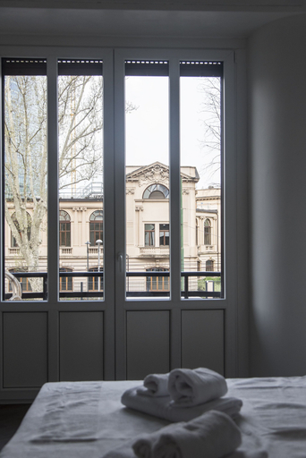 View from room 3, 2 Bedrooms with Balcony in City Life District, Milano
