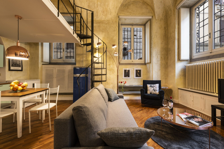 Living area 3, Cool Loft Deluxe by Dante House, Top Location, Florence