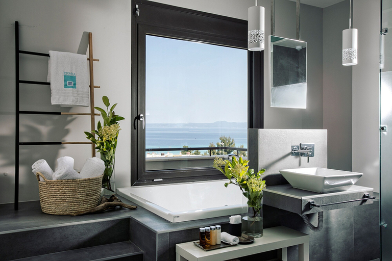 Bathroom 5, Bellevue Villas, Central Macedonia