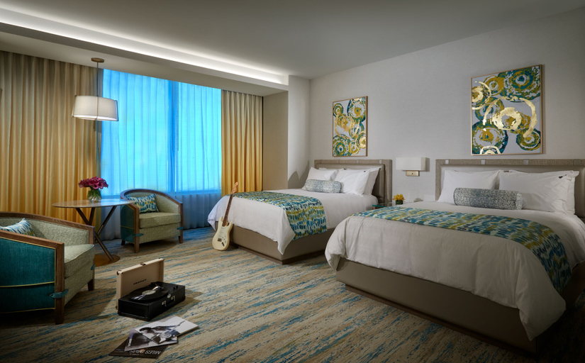 Bedroom 4, The Guitar Hotel at Seminole Hard Rock, Broward