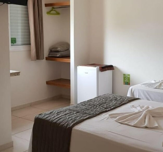 Bedroom 2, Pousada Canto da Praça, Bertioga