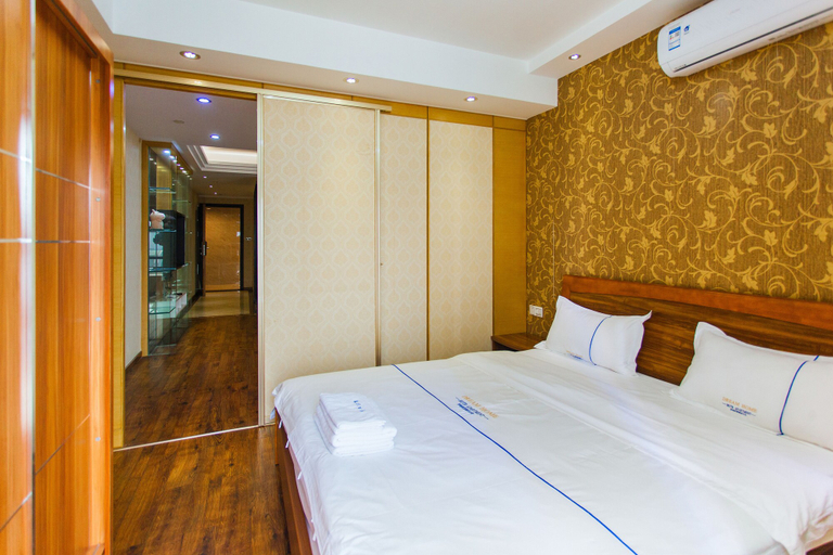 Bedroom 3, Yujia Aparthotel - Zhongshan Lihe Square Branch, Zhongshan