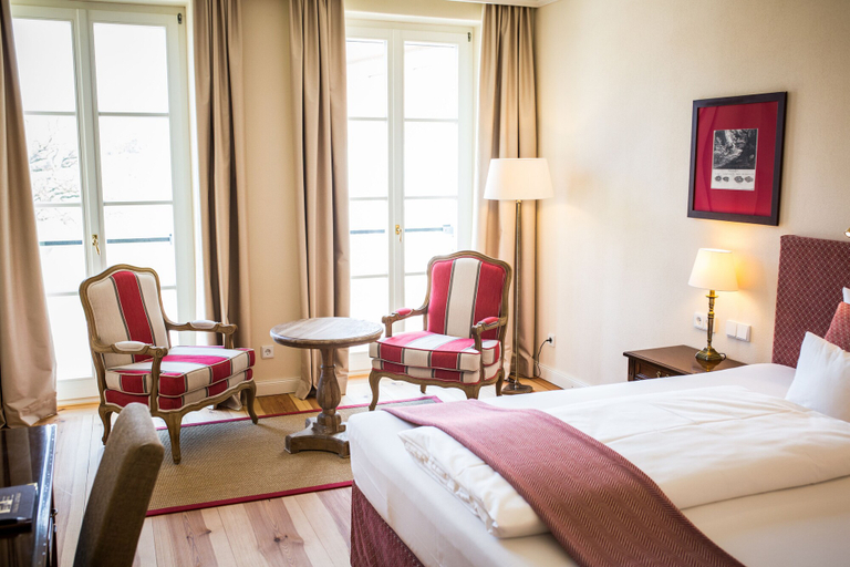 Bedroom 3, Hotel Schloss Leitheim, Donau-Ries