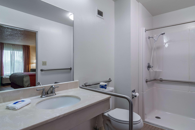 Bathroom, Econo Lodge, Ware