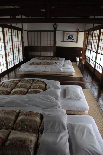 Bedroom, Takimi Onsen Inn, Nagiso