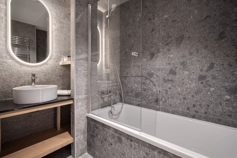 Bathroom, Appartement Panorama, Savoie