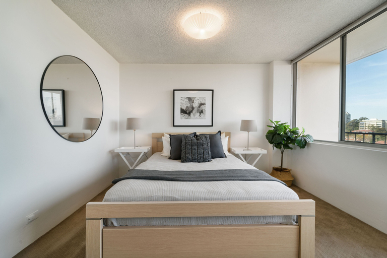 Bedroom 2, Bright And Sunny Studio Apartment, Sydney