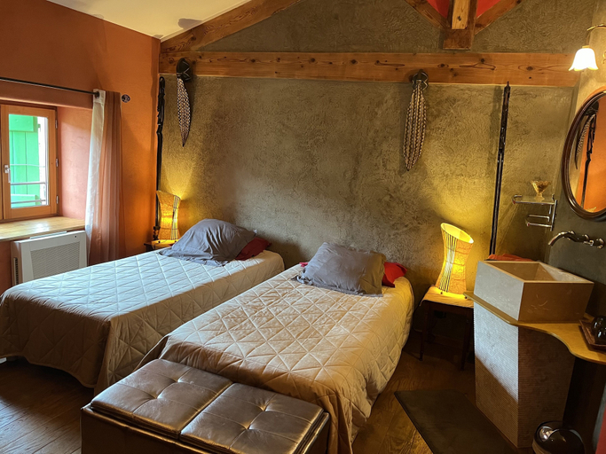 Bedroom 4, Domaine de Pipangaille, Drôme