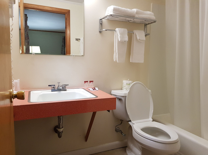 Bathroom 3, Franconia Notch Motel, Grafton
