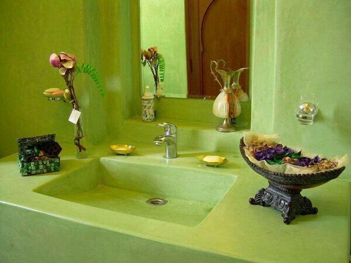Bathroom, Las Palmeras, Marrakech