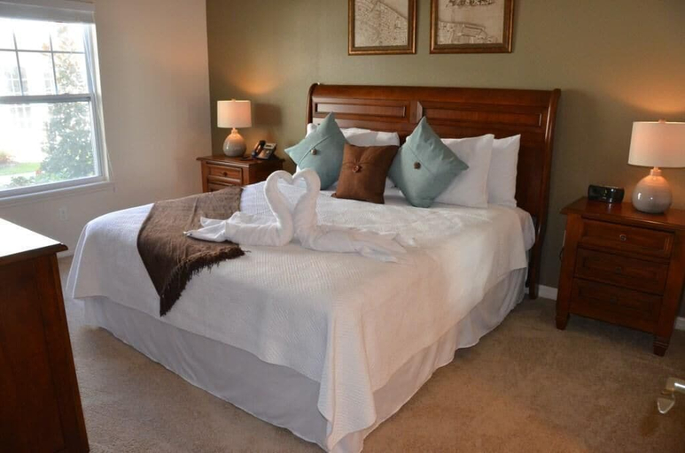 Bedroom 2, Lucaya 3 Bedroom 2 Bath Townhome With Flat Screen TV, Osceola