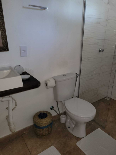 Bathroom 3, Pousada Imperador do Espelho, Porto Seguro