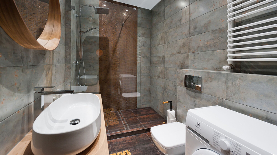 Bathroom 3, Apartamenty Sun & Snow Rakowicka Podkowa, Kraków City