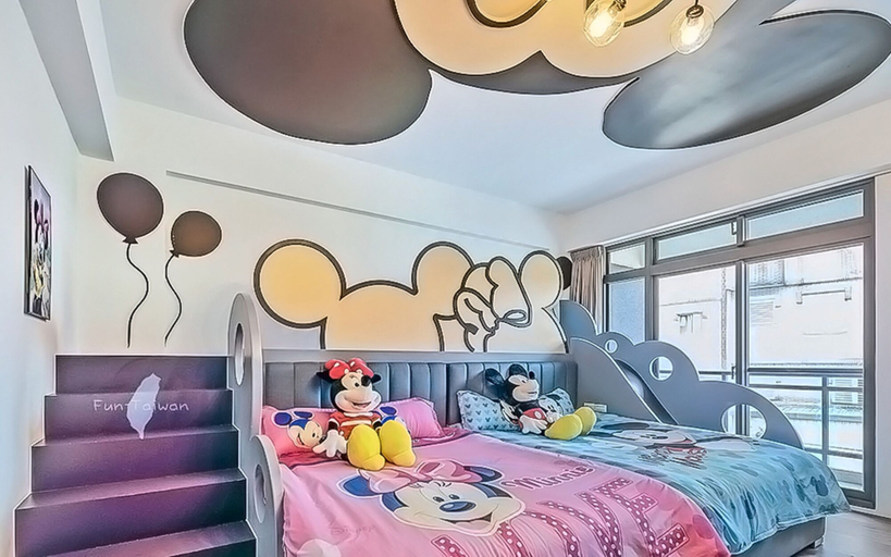 Bedroom 2, Wujie Childlike B&B, Yilan