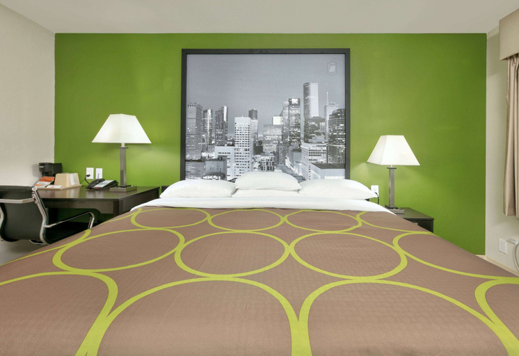 Bedroom 4, Super 8 by Wyndham Palestine, Anderson