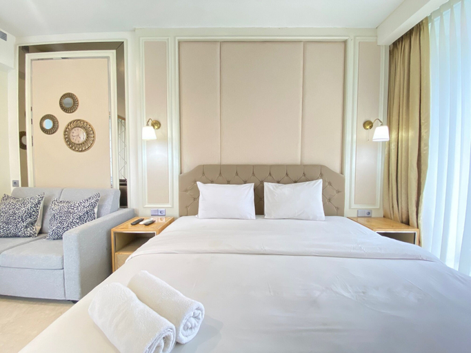 Bedroom 3, Modern Studio Room With Jacuzzi At Art Deco Apartment, Bandung