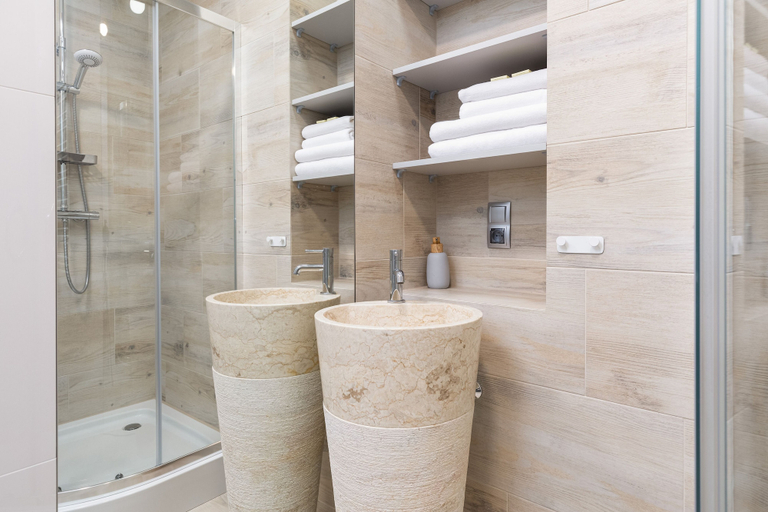 Bathroom 2, Seaside Apartamenty - Dominikana, Kołobrzeg