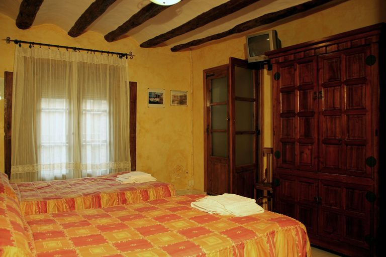 Bedroom 3, Casa rural La Bardena Blanca I, Navarra