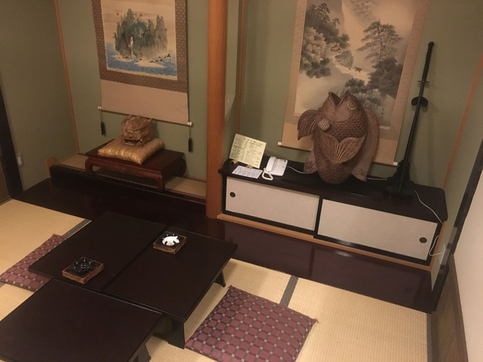 Bedroom, Onyado Hisui, Takayama