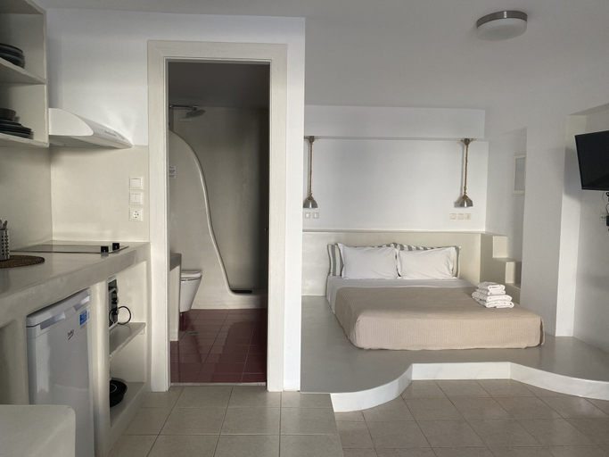 Bathroom 3, Annita's Village Hotel, South Aegean