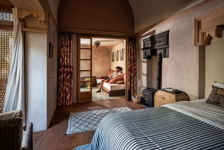 Bedroom 3, Riad Kbour & Chou, Marrakech