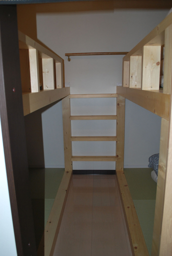 Bedroom, Apartment B at Asahikawa City, Asahikawa