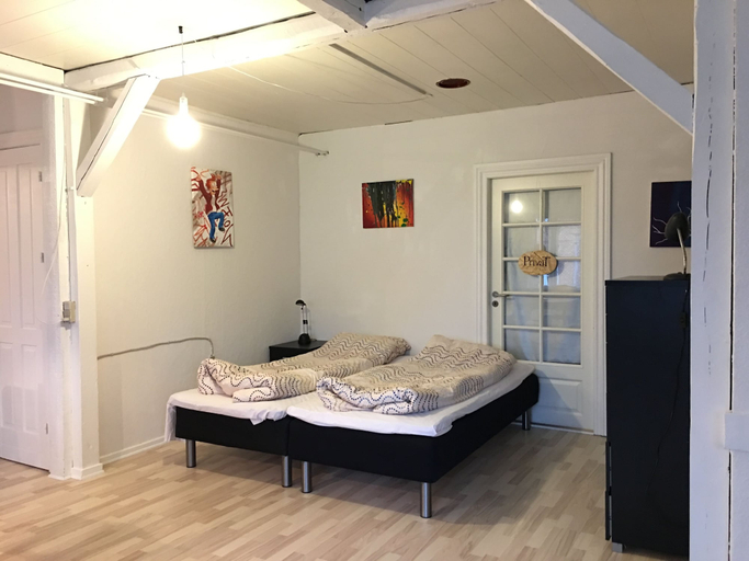 Bedroom, Studio Apartment in Højer, Tønder