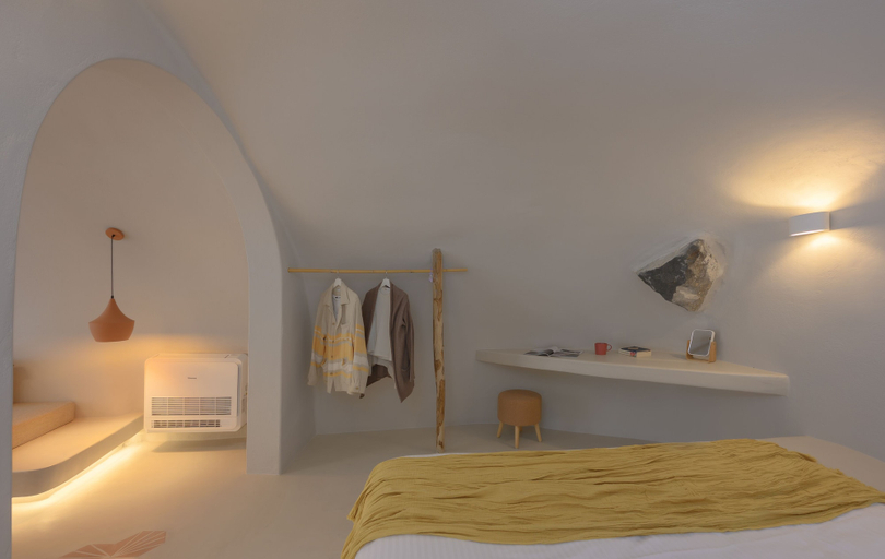 Bedroom 2, Elements Cave Suites, South Aegean