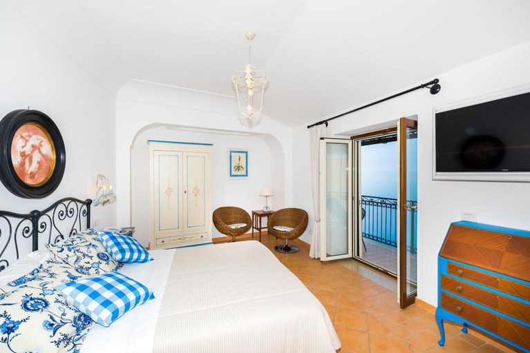 Bedroom 3, Villa Zeus in Positano, Salerno