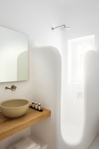 Bathroom 5, Casa Del Mar Mykonos Seaside Resort, South Aegean