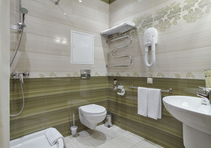 Bathroom 3, Sokol Hotel, North-Western