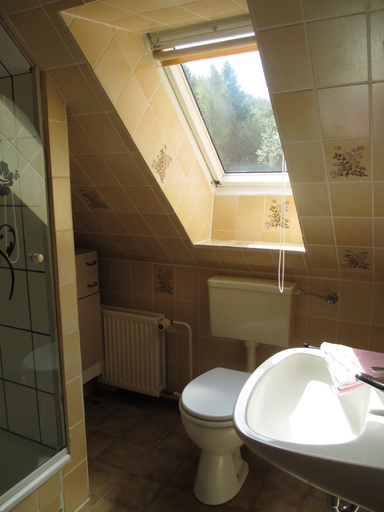 Bathroom, Ferienwohnungen Wiesenhof, Goslar