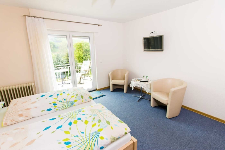Bedroom 2, Hotel Weinhaus Moselblick, Bernkastel-Wittlich