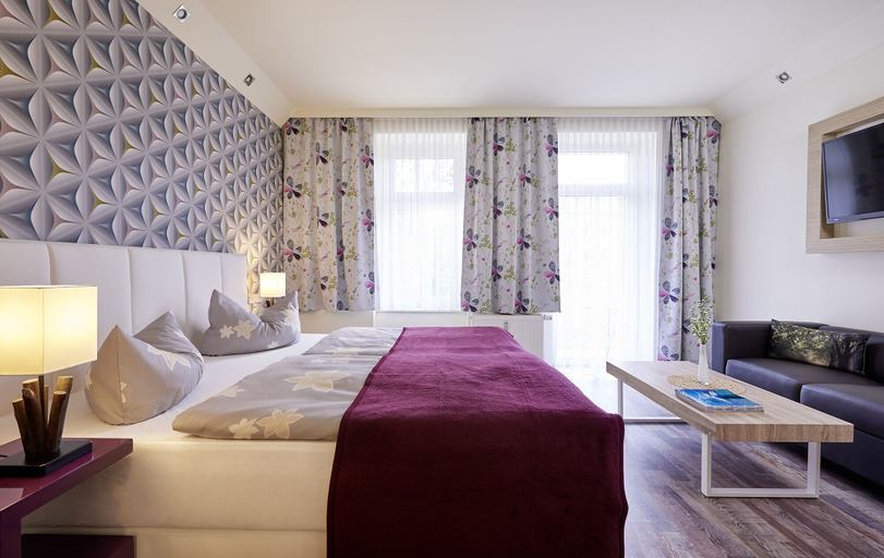 Bedroom 5, Auenwald Hotel und Apartmenthaus, Leipzig