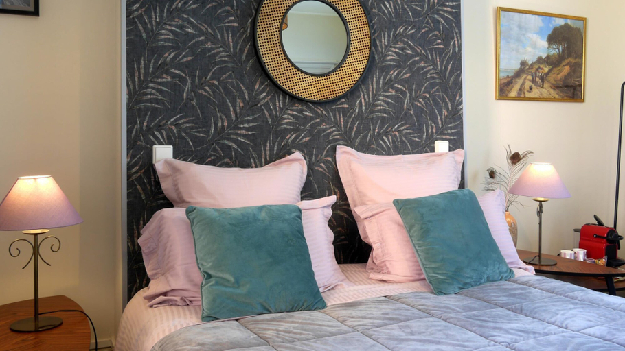 Bedroom 3, Entre Terre et Estuaire & Spa, Calvados