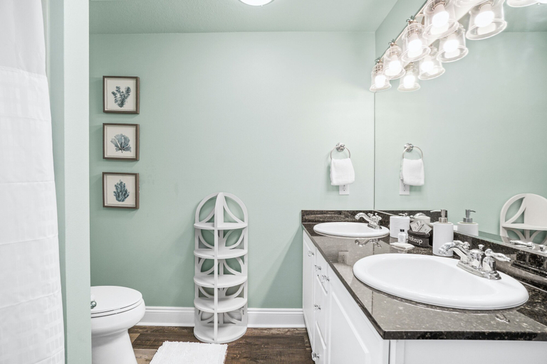Bathroom 5, Calypso Beach Resort Tower 2 by Panhandle Getaways, Bay