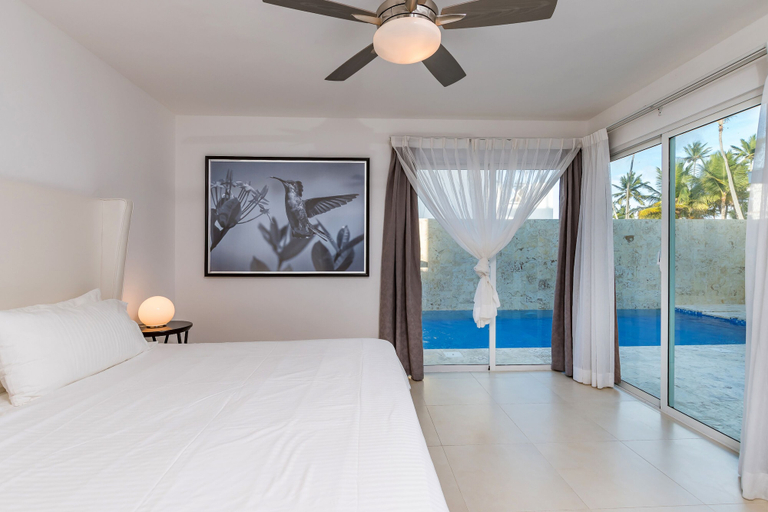 Bedroom 2, Luxury beachfront villa in Los Corales, Salvaleon de Higuey