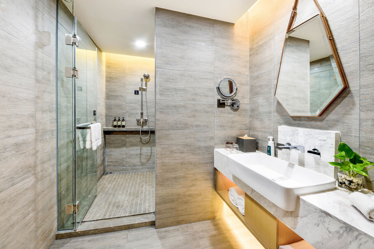 Bathroom 5, Atour Hotel Hongpailou Chengdu, Chengdu